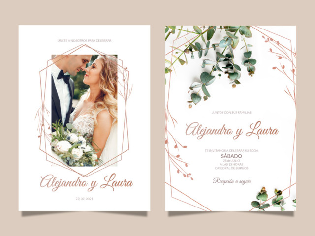 Graficas Aldecoa Invitaciones de boda